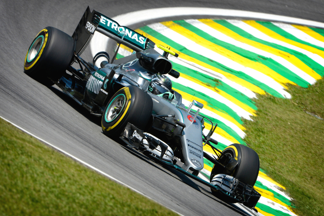 Formel 1 - MERCEDES AMG PETRONAS, Großer Preis von Brasilien 2016. Nico Rosberg ; Formula One - MERCEDES AMG PETRONAS, Brazilian GP 2016. Nico Rosberg;