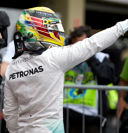 GP du Brésil, Hamilton en pole devant Rosberg maintient le suspens (F1)