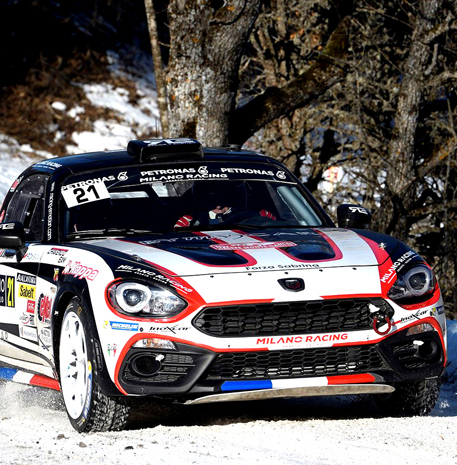 WRC, premier test concluant en course pour l’Abarth 124 rally au 85ème Rallye de Monte-Carlo (Rallyes)