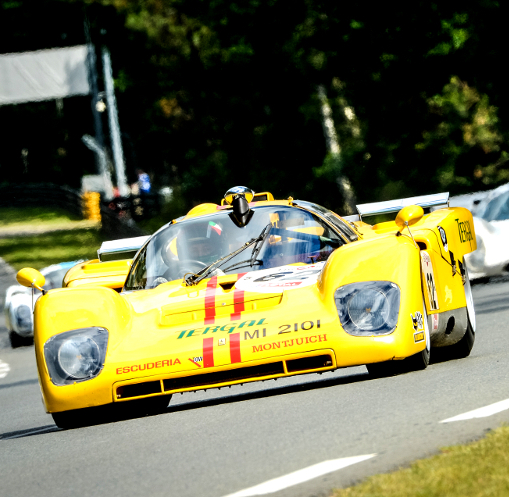 Les Ferrari du Mans à Chantilly (Anciennes)