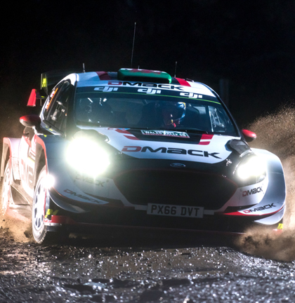 WRC, Grande Bretagne, Evans domine vendredi (Rallyes)