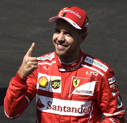 Vettel renoue avec la pole au Mexique (F1)