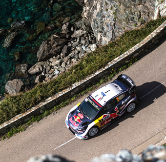 WRC, Sébastien Ogier confortablement en tête samedi en Corse (Rallyes) (Video)