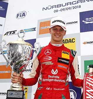 F3-FIA, Mick Schumacher gagne tout au Nürburgring