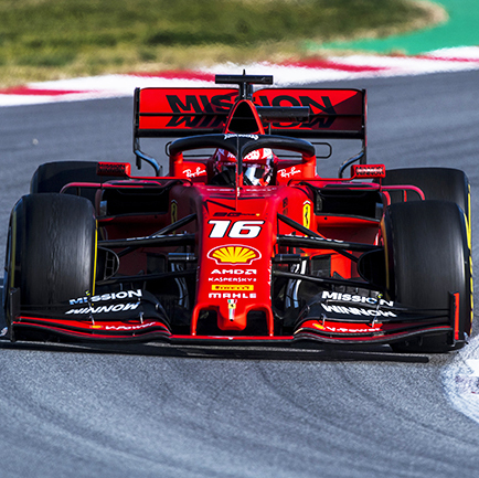 Test F1, Barcelone, Ferrari et Leclerc les plus rapides en journée 2