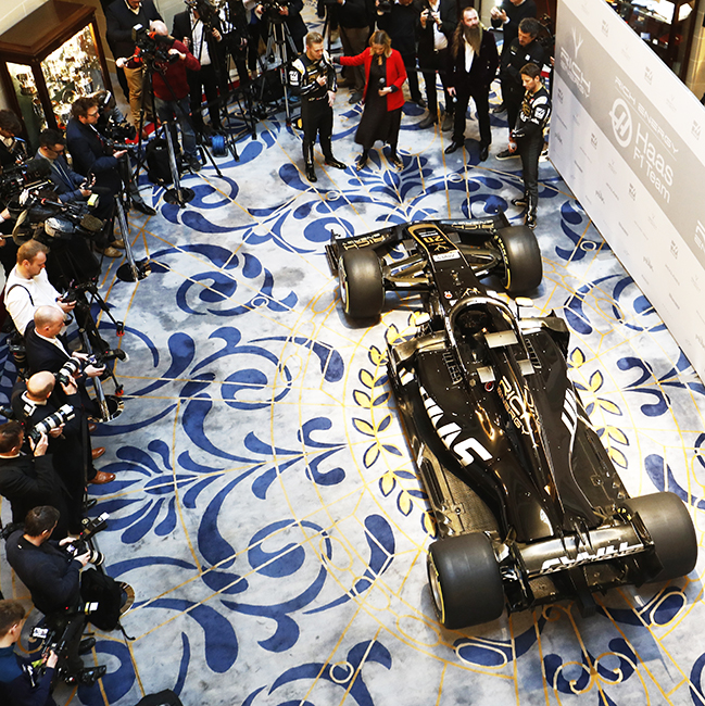 F1, Haas dévoile sa monoplace en premier, et veut prendre la place de Red Bull