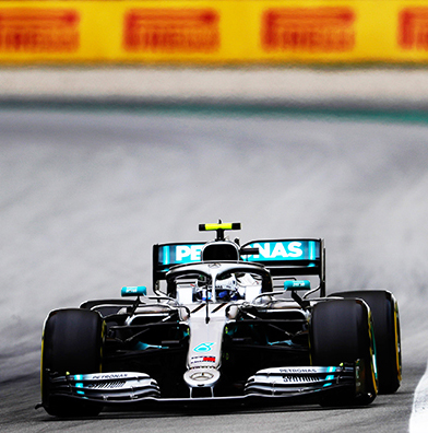 Bottas en pole à Barcelone, nouvelle première ligne Mercedes