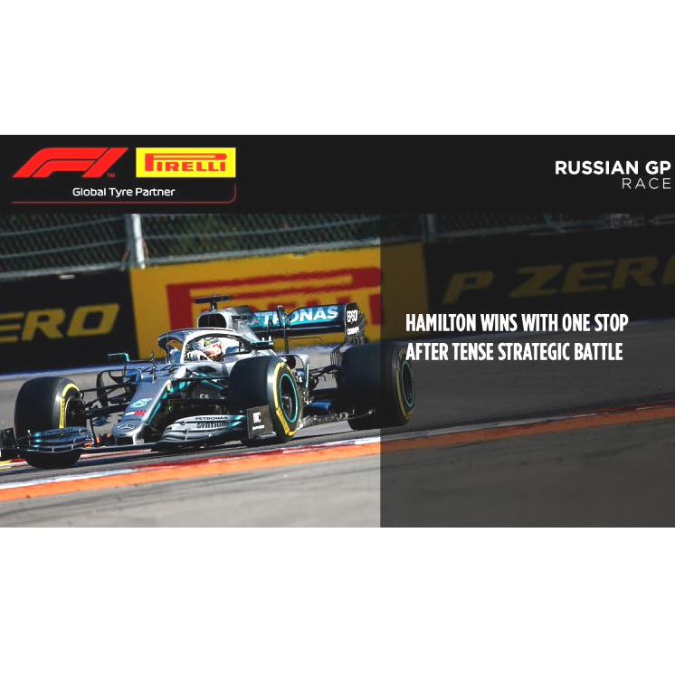 Hamilton piège Ferrari et remporte le GP de Russie