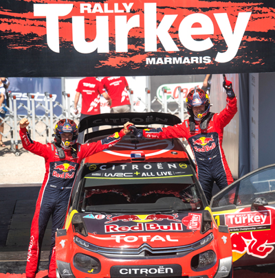 WRC, Festival Citroën, Ogier se replace pour le titre en Turquie