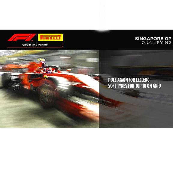 Leclerc s’empare de la pole à Singapour