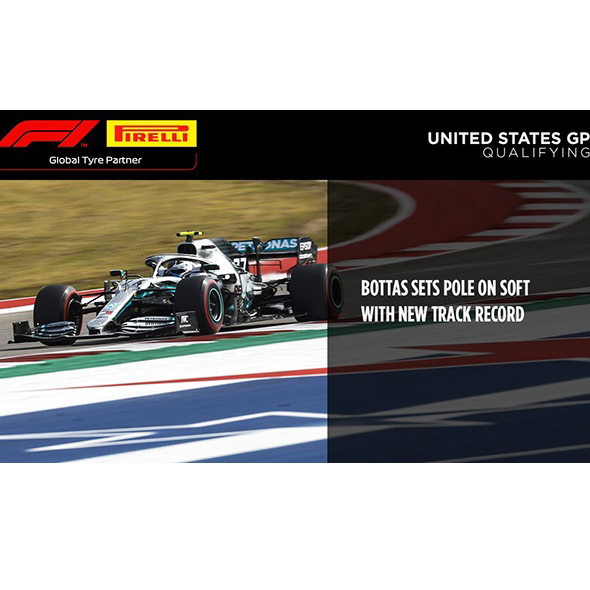 USA, Bottas décroche la pole devant Vettel