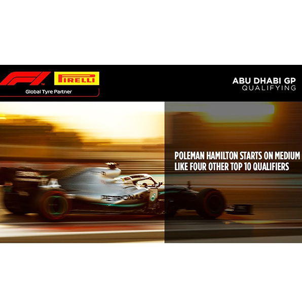 Abou Dhabi, Hamilton en pole