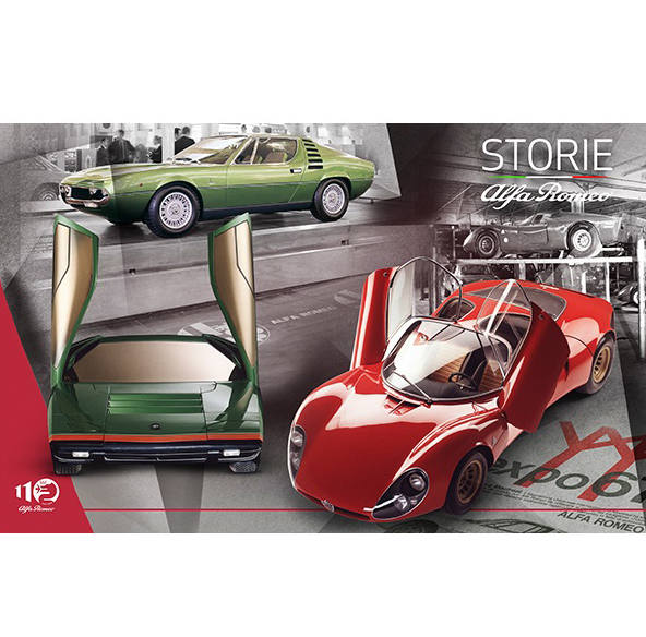 « Storie Alfa Romeo » Episode Sept : les contours d’une révolution : les 33 Stradale, Carabo et Montreal