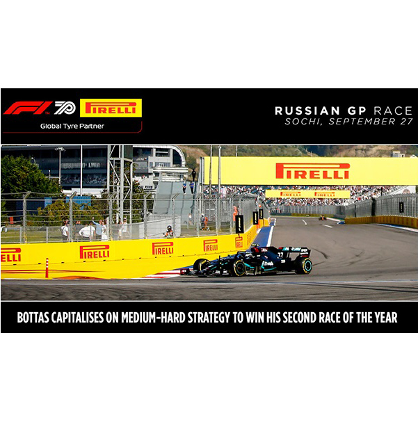 Mercedes remporte le GP de Russie, Bottas vainqueur, Hamilton pénalisé