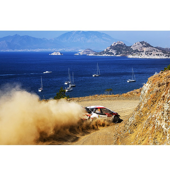 WRC, Evans (Toyota) s’impose en Turquie et retrouve la tête du Championnat