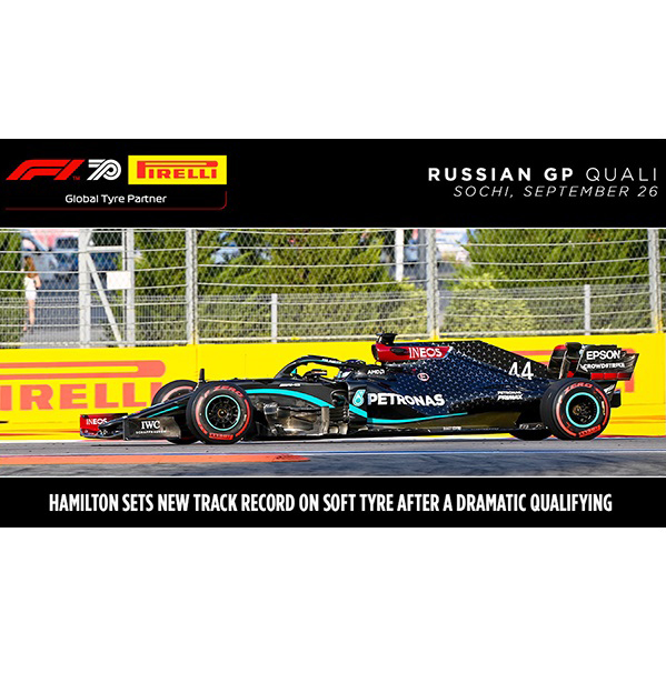 GP de Russie, Hamilton en pole, devant un impressionnant Verstappen