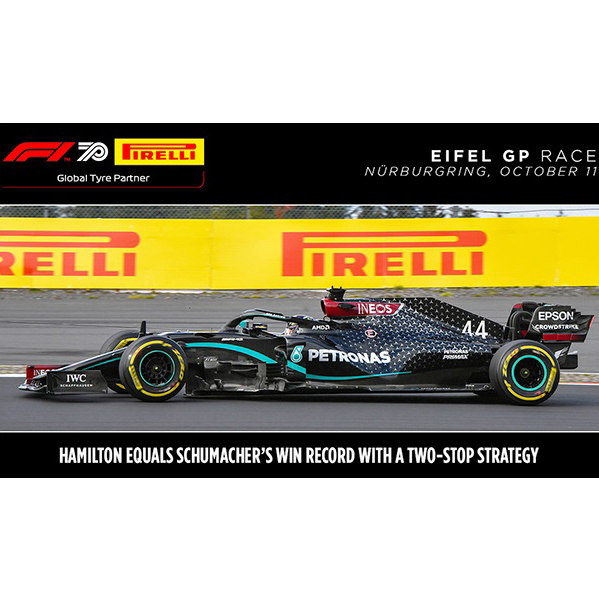GP de l’Eifel, Mercedes et Hamilton s’imposent au Nürburgring
