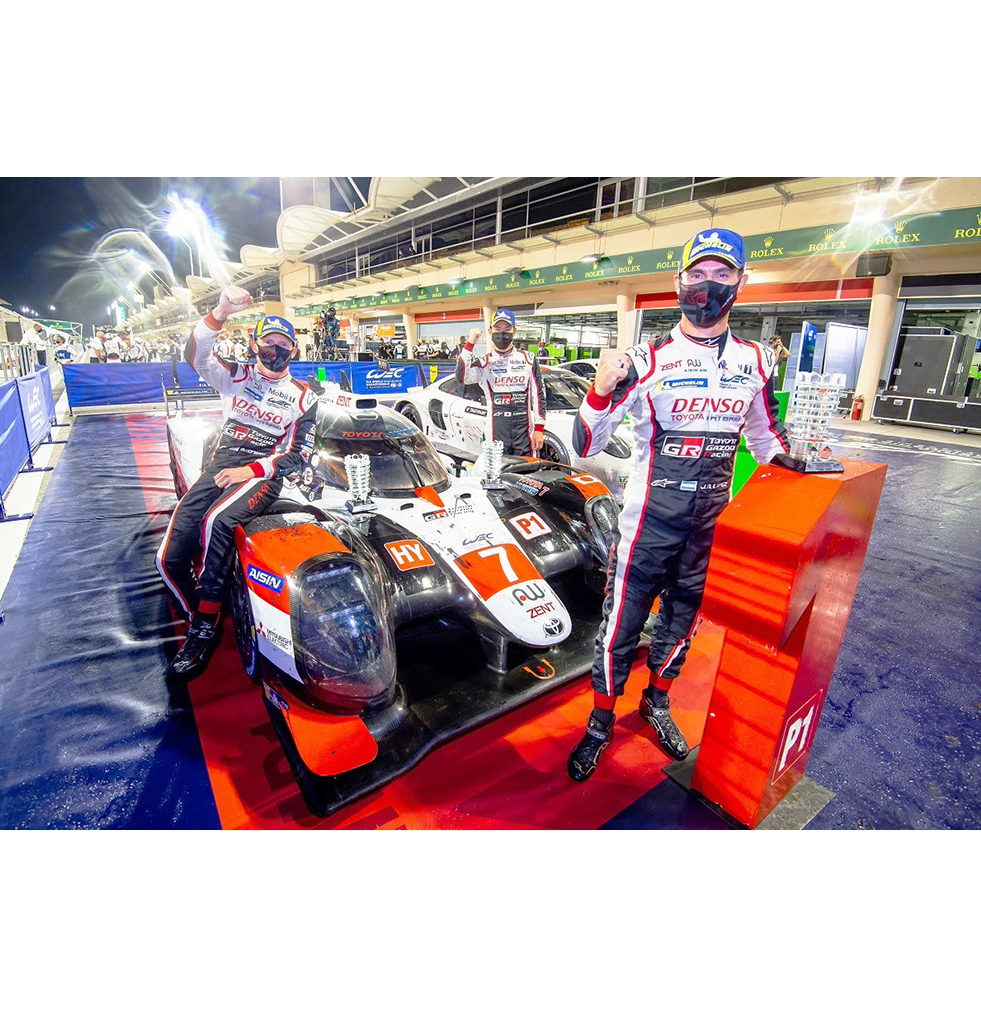 WEC, Bahreïn, victoire et titre Pilotes pour la Toyota n°7