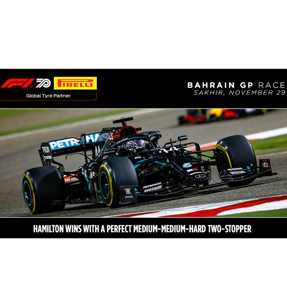 Hamilton gagne le GP de Bahreïn, Romain Grosjean le miraculé du GP