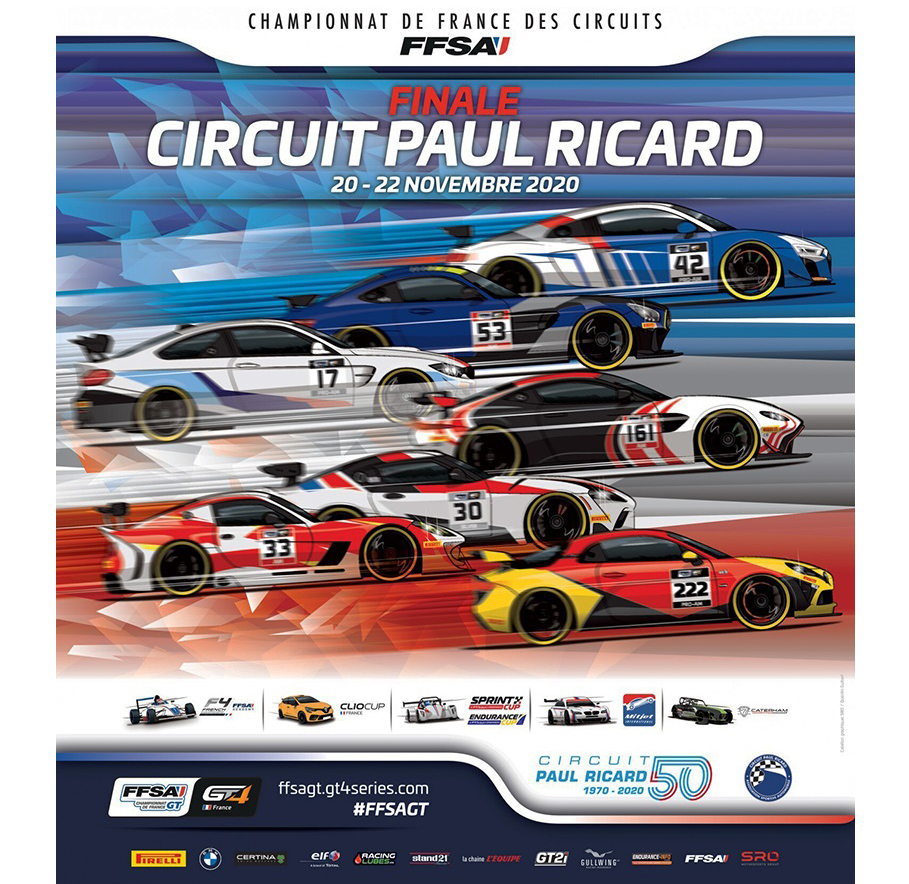 FFSA-GT, le Circuit Paul Ricard en guise de finale