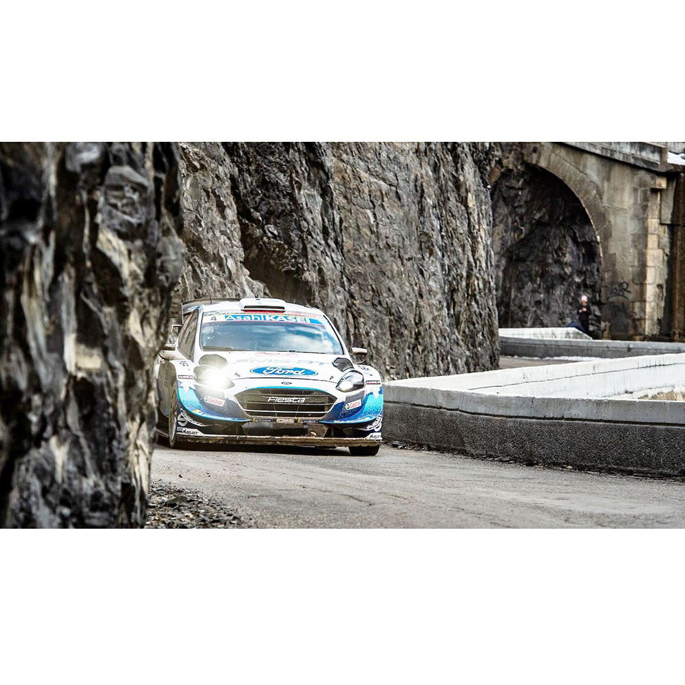WRC, itinéraire du Rallye de Monte-Carlo