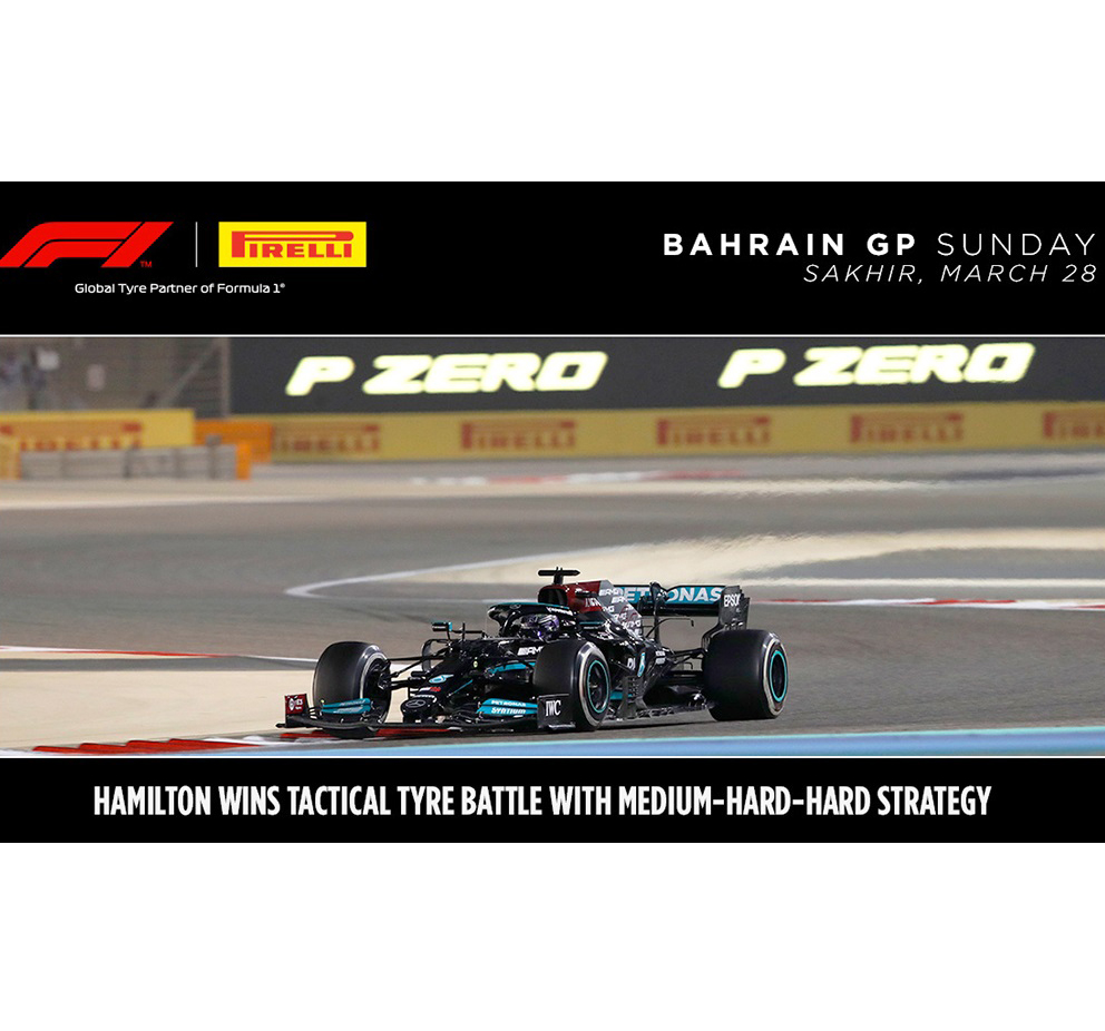 GP de Bahreïn, Hamilton d’un souffle devant Verstappen