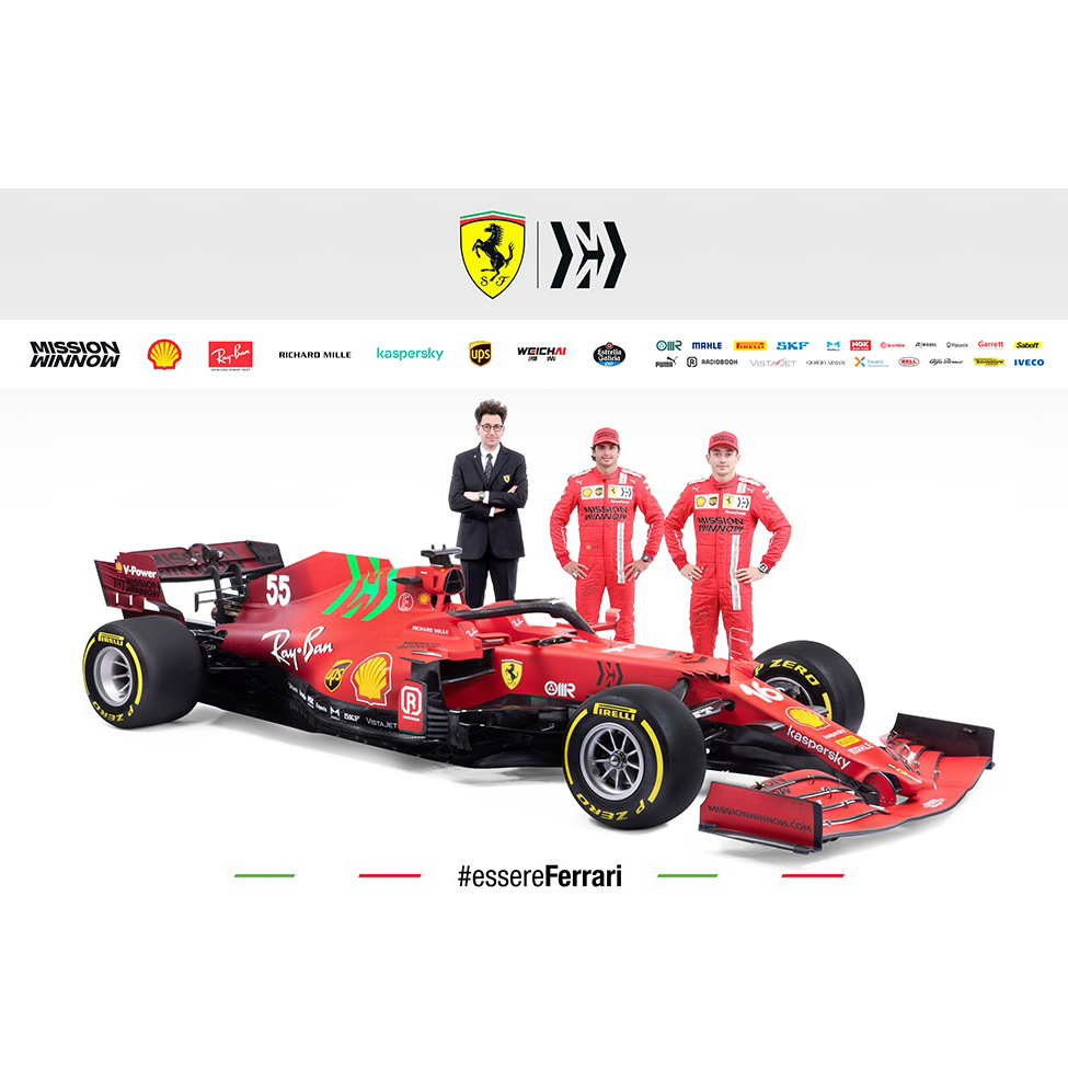 F1, Ferrari, et voici la SF21