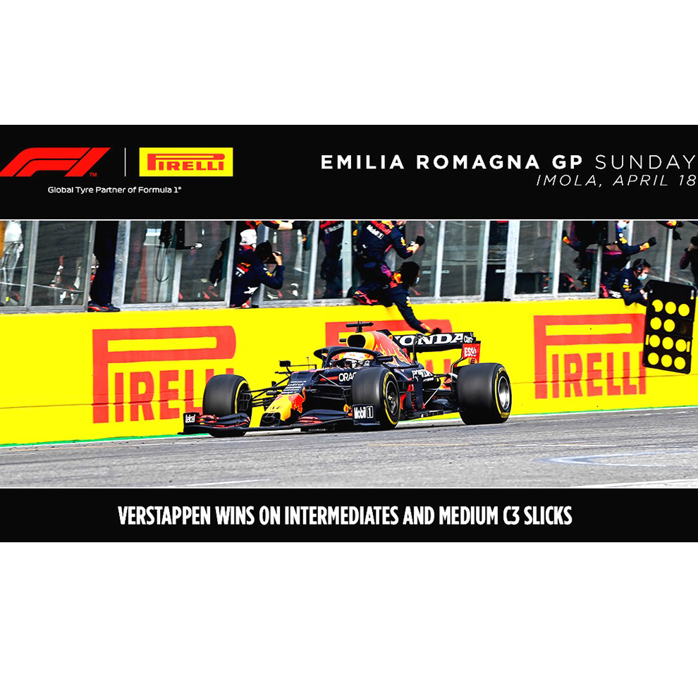Verstappen remporte un GP déchainé à Imola
