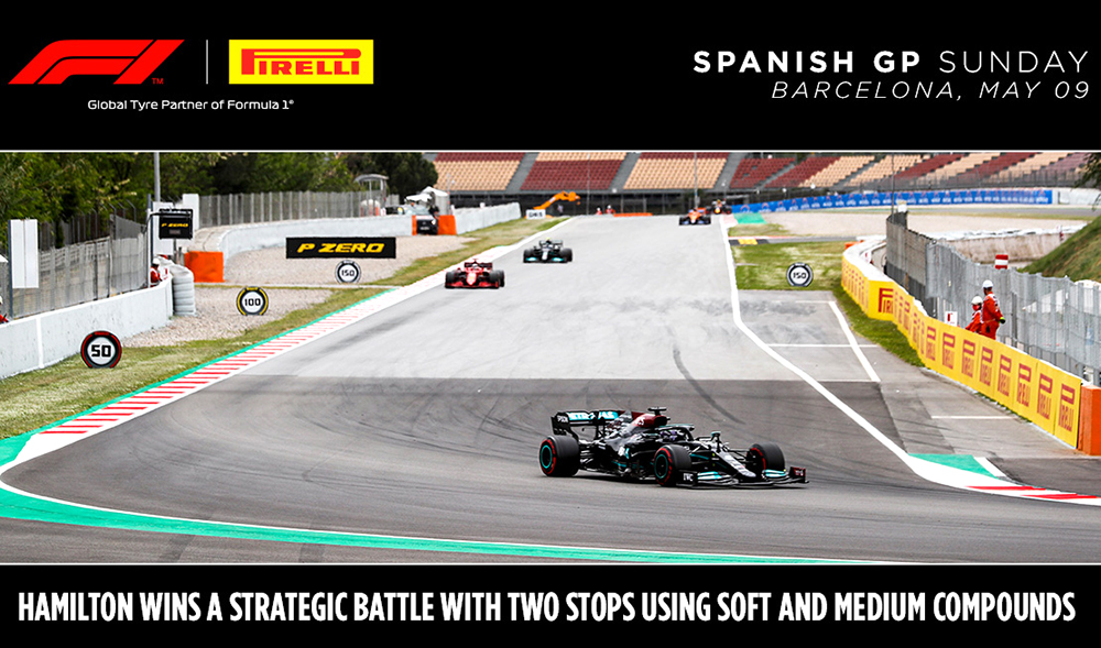 Une meilleure stratégie assure la victoire d’Hamilton en Espagne après une longue bataille avec Verstappen.