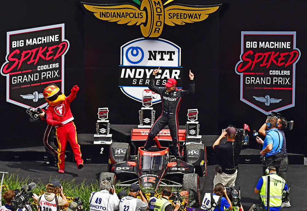NTT IndyCar, première victoire de la saison pour Will Power à Indianapolis, Grosjean P2 (video)