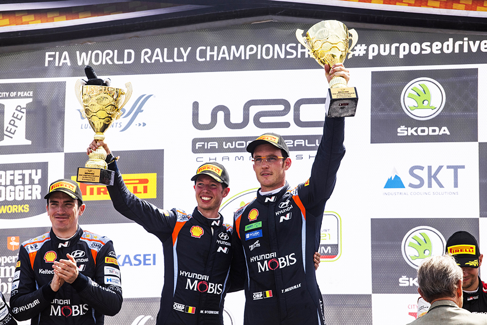WRC, Thierry Neuville relance sa saison en s’imposant à domicile en Belgique (video)