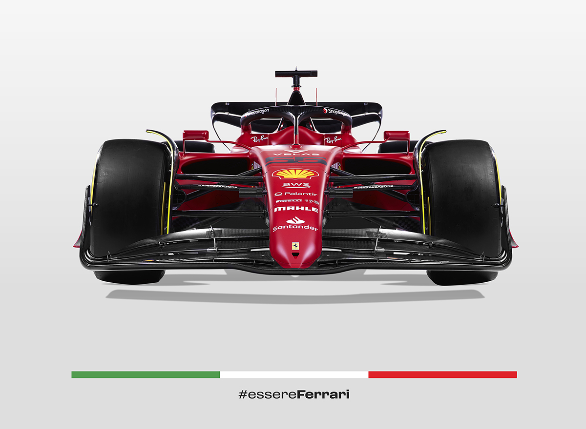 Ferrari présente la ferrari-F1-75 à Maranello