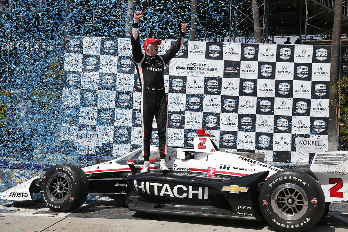 NTT IndyCar, Newgarden victoire parfaite à Long Beach, Grosjean deuxième