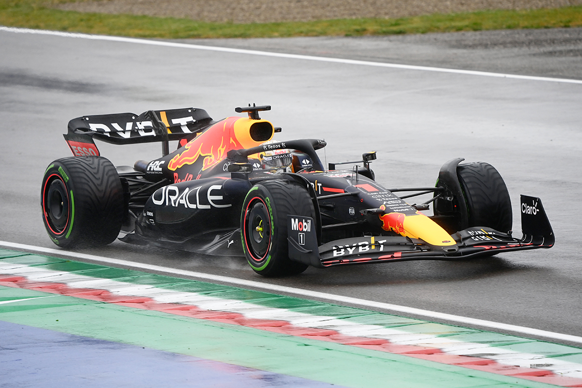 Verstappen s’empare de la pole position lors d’une séance chaotique avant le Sprint à Imola