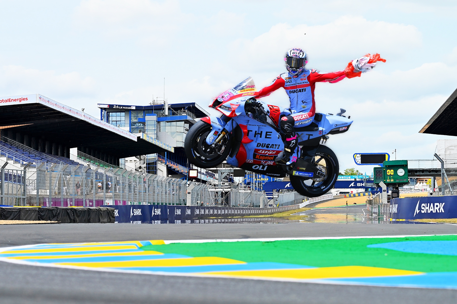 MotoGP : Bastianini triomphe au GP de France et pousse Bagnaia à la faute