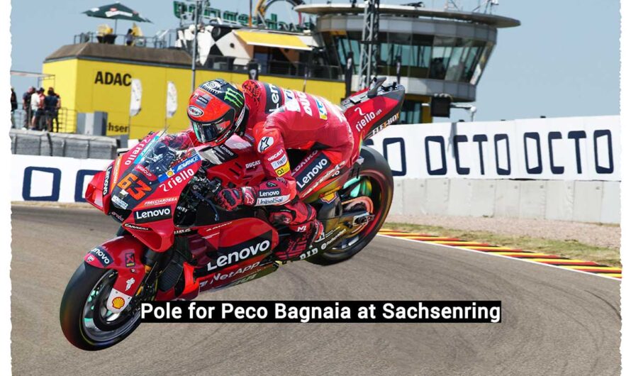 MotoGP : Bagnaia s’offre la pole au Sachsenring