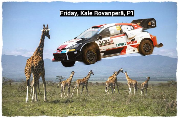 WRC : Rovanperä prend les commande vendredi au Safari (Video)