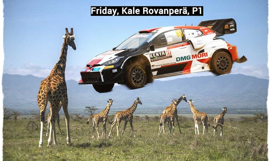 WRC : Rovanperä prend les commande vendredi au Safari (Video)
