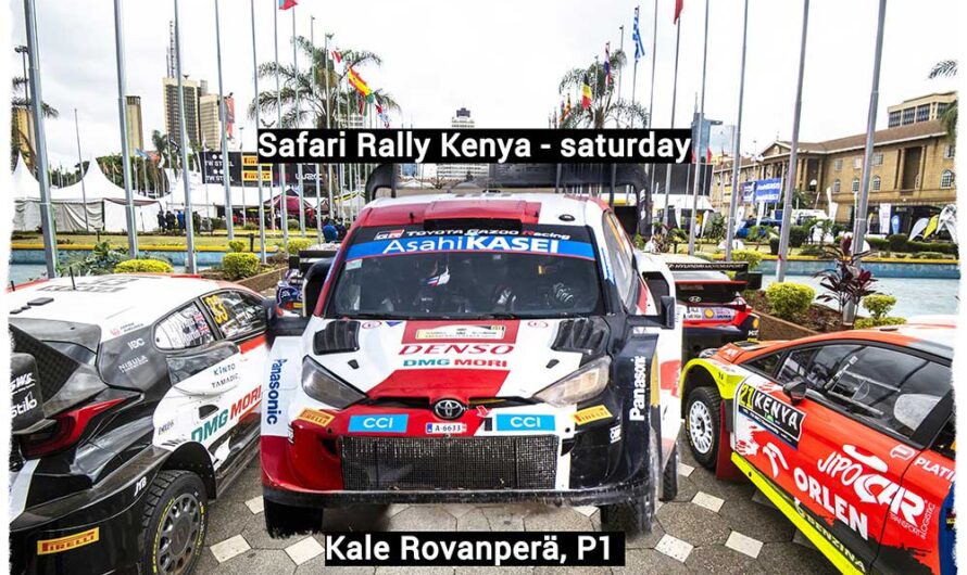 WRC : Rovanperä se rapproche de la victoire au Safari, samedi (Video)