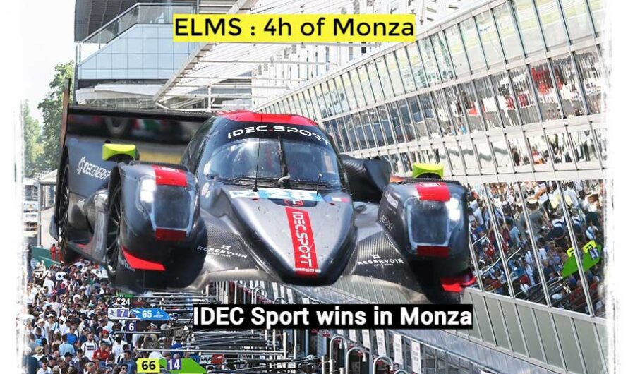 ELMS : Première victoire de la saison pour IDEC Sport aux 4 heures de Monza