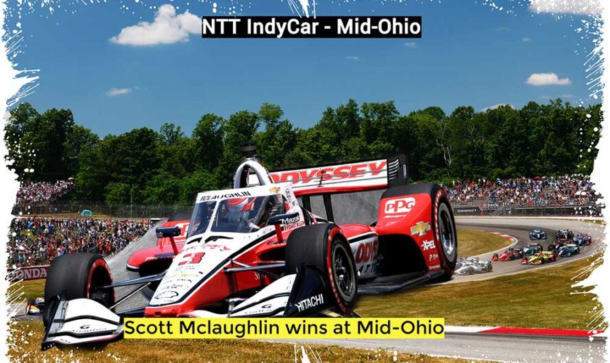 NTT IndyCar : McLaughlin gagne à Mid-Ohio (Video)