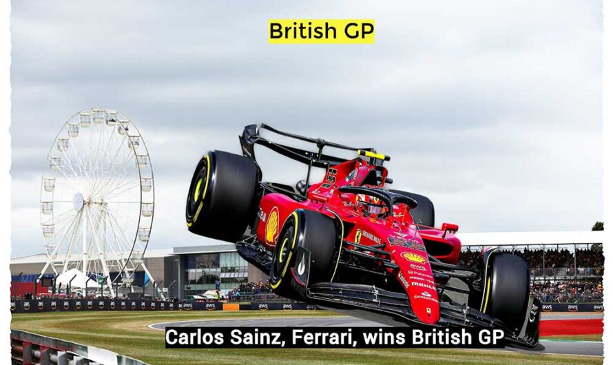 Sainz décroche sa première victoire à l’issue d’une course folle, bien aidé par la stratégie bizarre de Ferrari