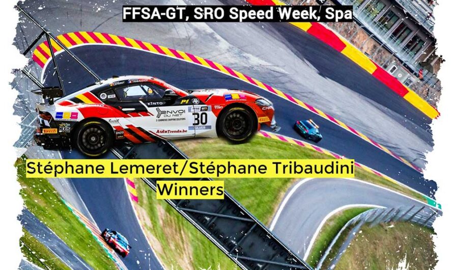 FFSA-GT : Course 1, Lémeret/Tribaudini, CMR, vainqueurs