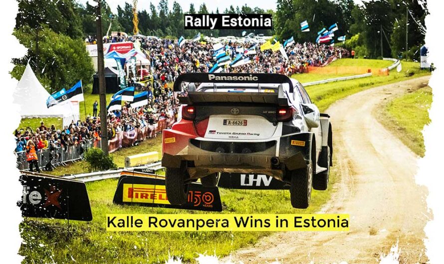 WRC : Kalle Rovanperä, triomphe en Estonie (Video)