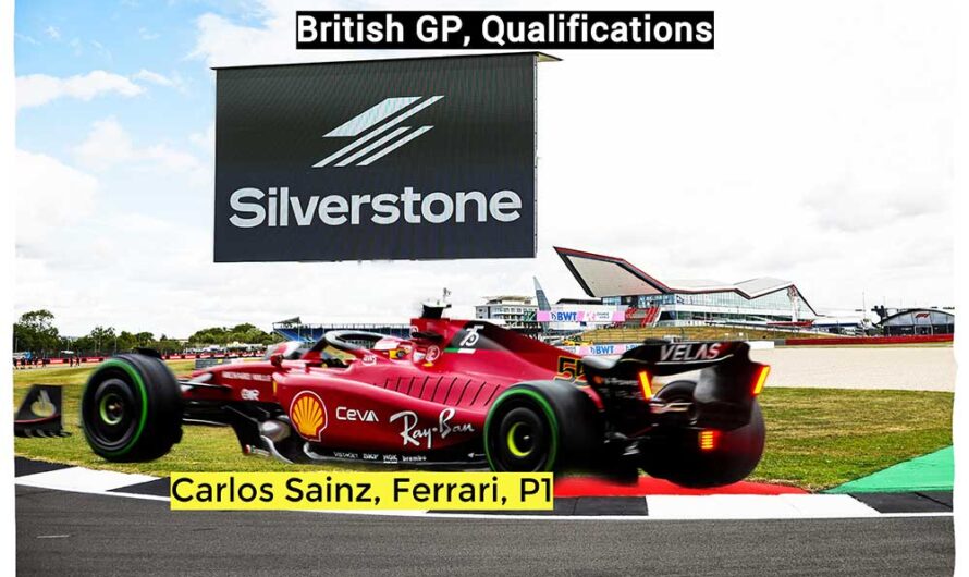 Sainz devance Verstappen pour sa première pole position lors des qualifications du Grand Prix de Grande-Bretagne