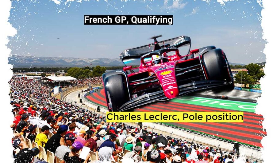 GP de France, Charles Leclerc en pole devant les Red Bull de Verstappen et Perrez