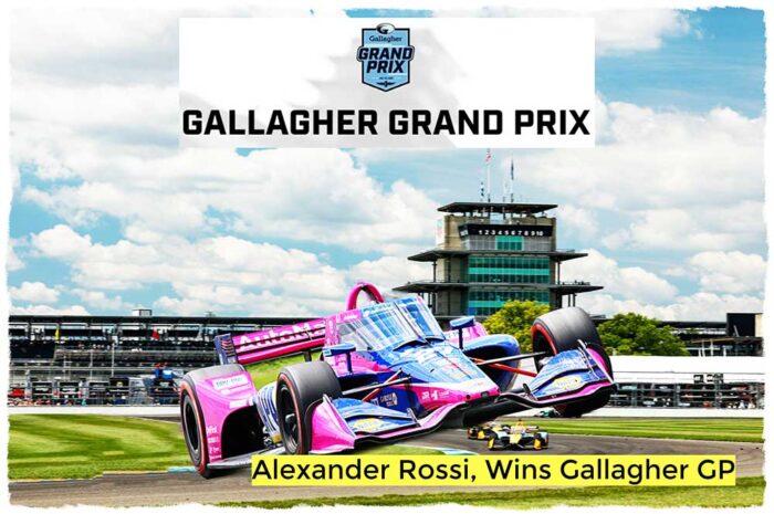 NTT IndyCar : Rossi remporte le Grand Prix Gallagher pour mettre fin à trois ans de disette (video)