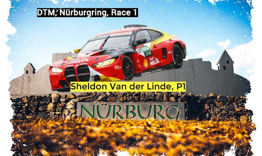 DTM : les frères Van der Linde écrivent l’histoire du DTM au Nurburgring en course 1 (video)