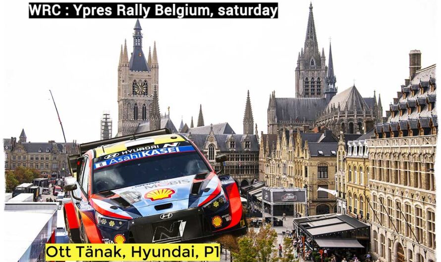 WRC : Neuville sort et offre la tête à Tänak samedi en Belgique (video)
