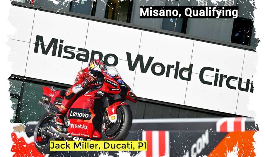 MotoGP : Miller renoue avec la pole à Misano